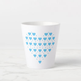 Blue Hearts Milchtasse