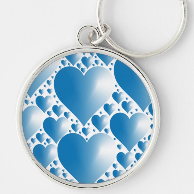 BLUE HEARTS SCHLÜSSELANHÄNGER (Vorne)