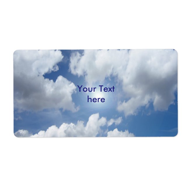 Blue Heaven Wolken + Ihre Ideen (Vorne)