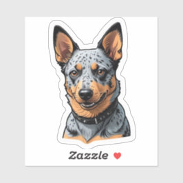 Blue Heeler Aufkleber