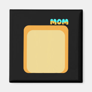 Blue Heeler Hund Mama Halloween Familie Matching K Magnet
