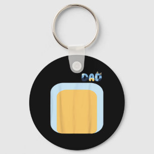 Blue Heeler Hund Vater Matching Family Costumes Di Schlüsselanhänger