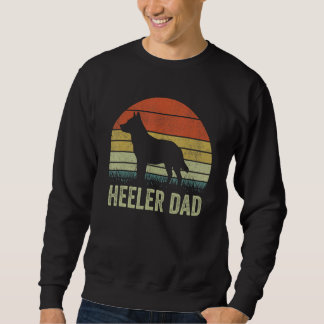 Blue Heeler Vater für Männer Australian Cattle Dog Sweatshirt