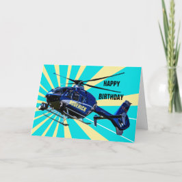 Blue Helicopter Karte