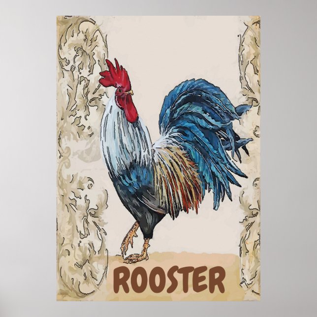 Blue Hens, Text bearbeiten Poster (Vorne)