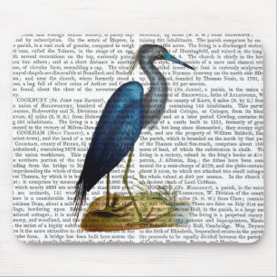 Blue Heron 3 2 Mousepad