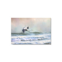 Blue Heron am Strand