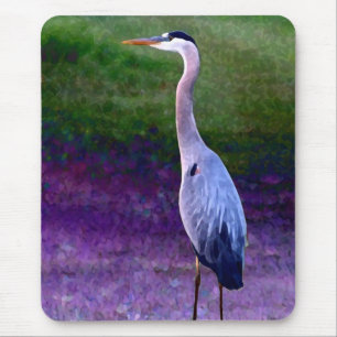 Blue Heron Collection Mousepad