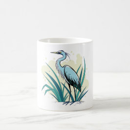 Blue Heron  Kaffeetasse