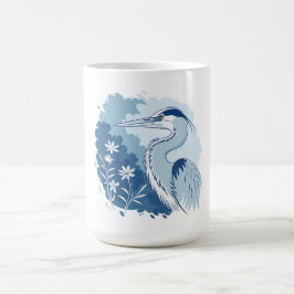 Blue Heron Kaffeetasse