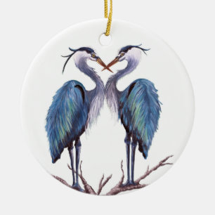 Blue Heron Ornament
