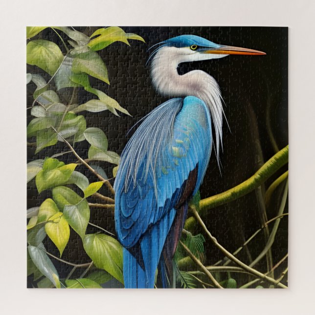 Blue Heron Puzzle (Vertikal)