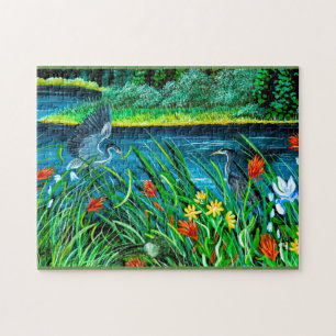 Blue Heron @Todd Lake Puzzle