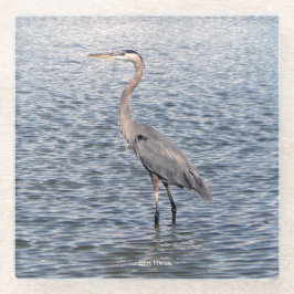 Blue Heron Water Untersetzer