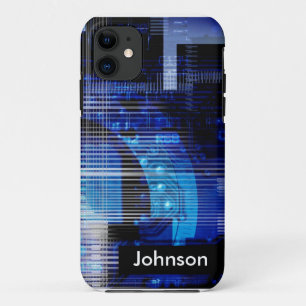 Blue High Tech Design iPhone 5 Gehäuse Case-Mate iPhone Hülle