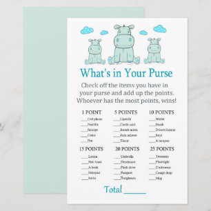 Blue Hippo Was ist in Ihrem Geldbörsenspiel?