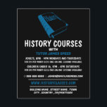 Blue History Book, History Course Advertising Flyer<br><div class="desc">Blue History Book,  History Course Werbung Flyer durch den Business Card Store.</div>