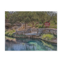 Blue Hole auf Route 66