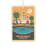 Blue Hole New Mexico Art Vintag