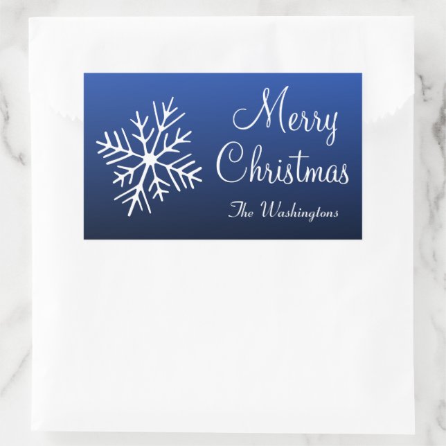 Blue Holiday Stickers (Tasche)