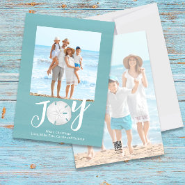 Blue Holiday Weihnachten Foto Watercolor Beach