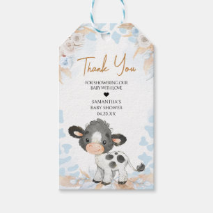 Blue Holy Cow Baby Duwer Fevor Tags Geschenkanhänger
