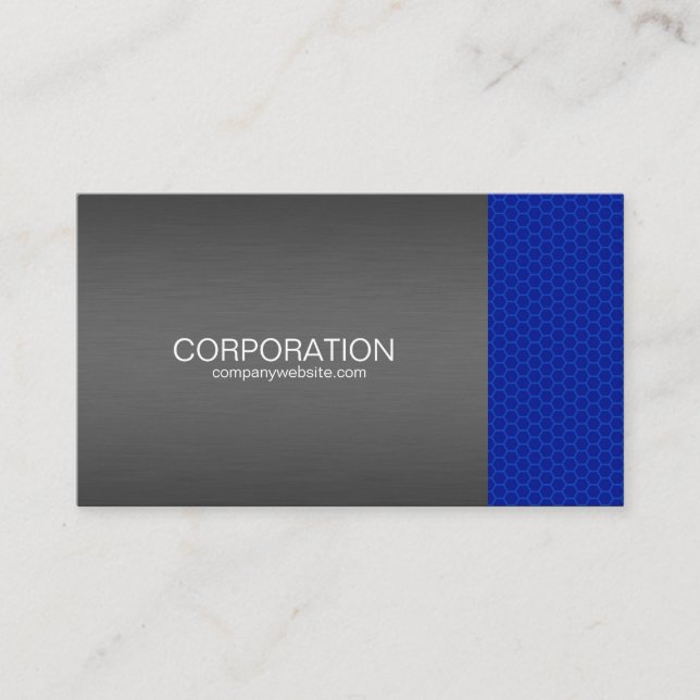 Blue Honeycomb Titan Visitenkarte (Vorderseite)