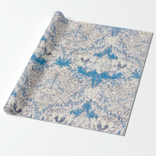 Blue Honeysuckle (von William Morris) Geschenkpapier