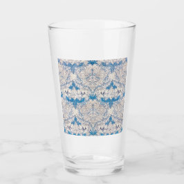 Blue Honeysuckle (von William Morris) Glas