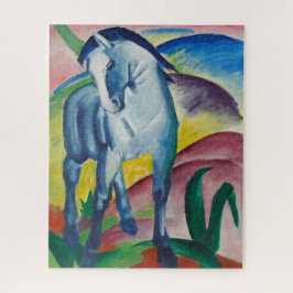 Blue Horse Franz Marc Painting Puzzle