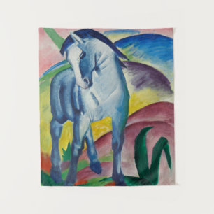 Blue Horse Franz Marc Painting Wandteppich