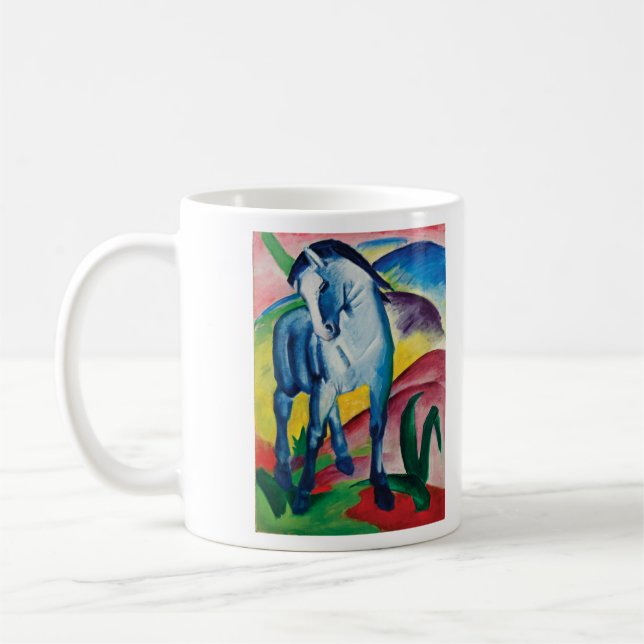 Blue Horse I von Franz Marc Tasse (Links)