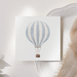 Blue Hot Air Ballon Papier Napkin Serviette