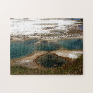 Blue Hot Springs Yellowstone Puzzle