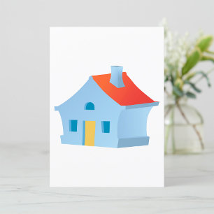 Blue House Einladung