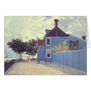 Blue House in Zaandam von Claude Monet