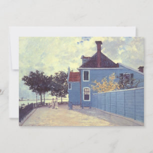 Blue House in Zaandam von Claude Monet