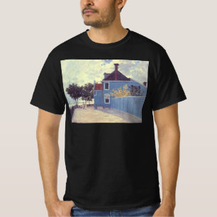 Blue House in Zaandam von Claude Monet T-Shirt