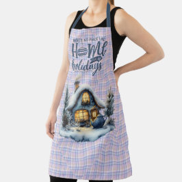 Blue House No Place Like Home Schürze