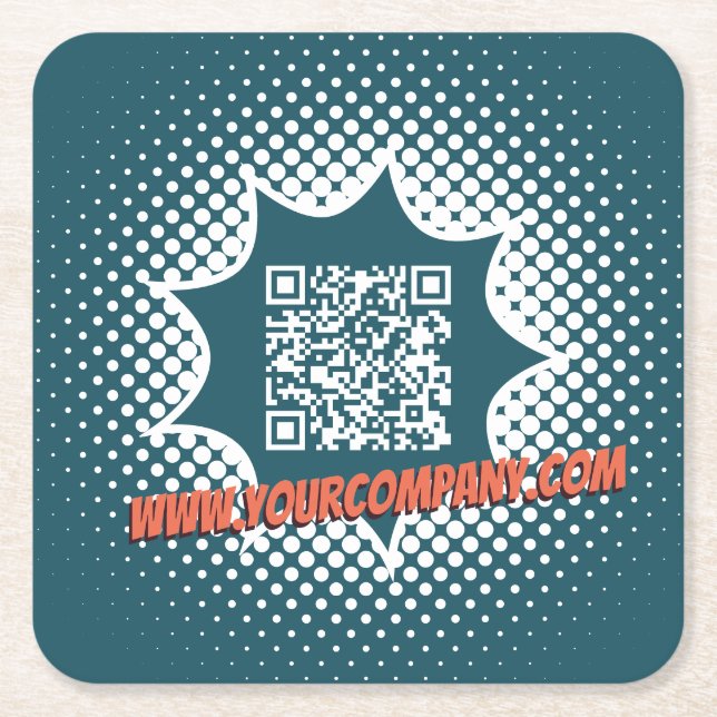 Blue House Reinigungsservice Custom WWW Rechteckiger Pappuntersetzer (Vorderseite)