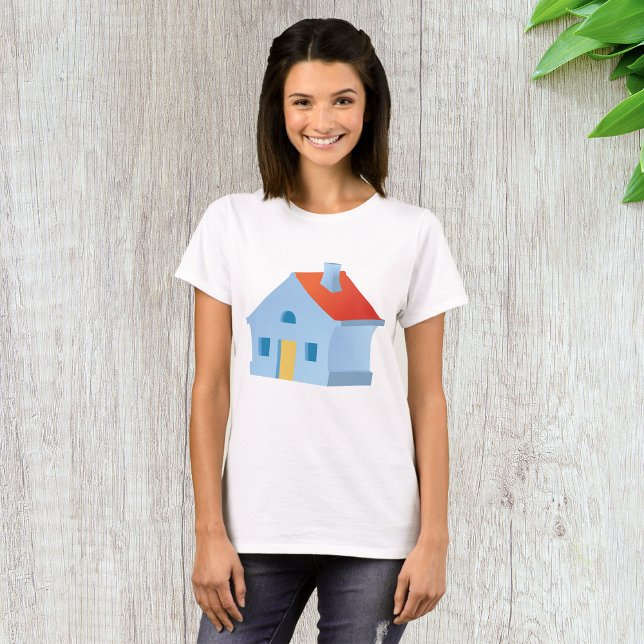 Blue House T-Shirt (Von Creator hochgeladen)