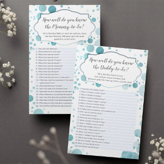 Blue "How well you know Mommy/Daddy" Quiz, 2 Seite