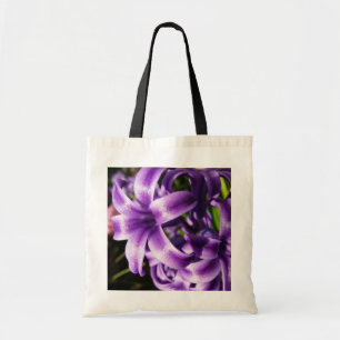 Blue Hyacinth I Spring Floral Tragetasche