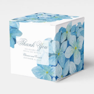 Blue Hydrangea Ausgereifte Gastgeschenk Hochzeit B Geschenkschachtel