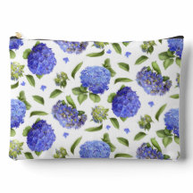 Blue Hydrangea Blume Botanische Kunst