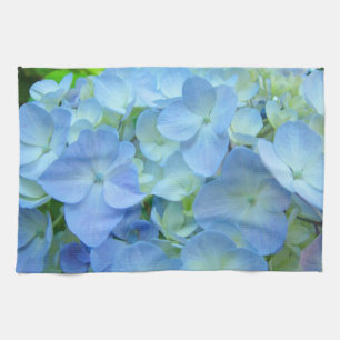 Blue Hydrangea Blume Küchentücher nach Maß