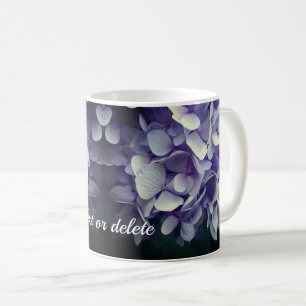 Blue Hydrangea Blume Personalisiert Kaffeetasse