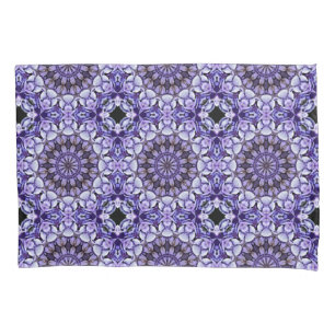 Blue Hydrangea Blume Petals Abstrakt Art Pattern Kissenbezug