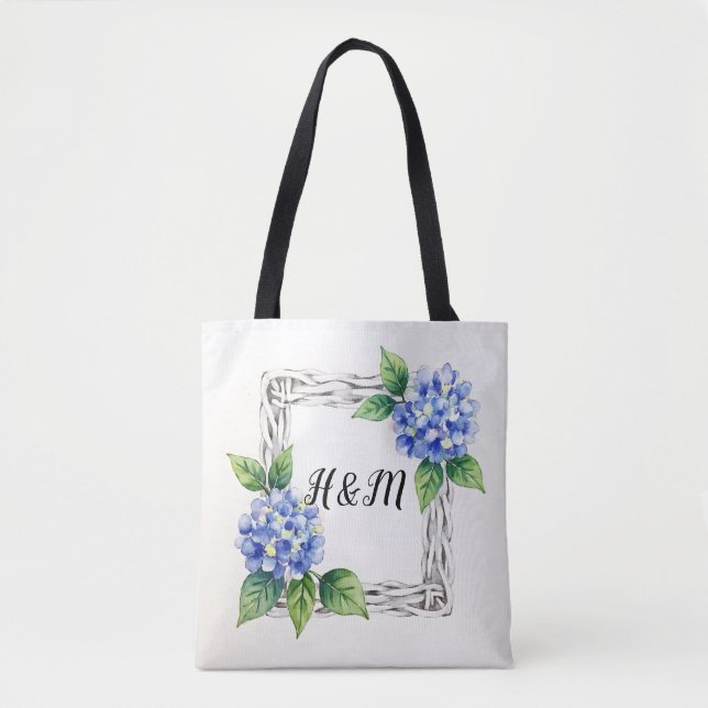 Blue Hydrangea Border Customized (Vorderseite)