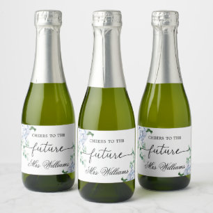 Blue Hydrangea Brautparty Sparkling Weinkultur und